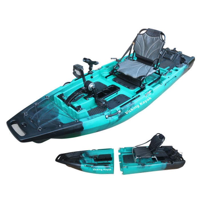 Fishing Kayak Pedal Drive - 2025 YENİ Modüler Kayak 9.5ft Pedal