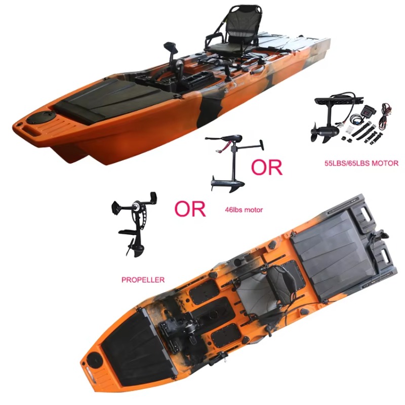 Fishing Kayak Trolling Motor - Viking 12.6FT Tek Kişilik Kayak Pedal