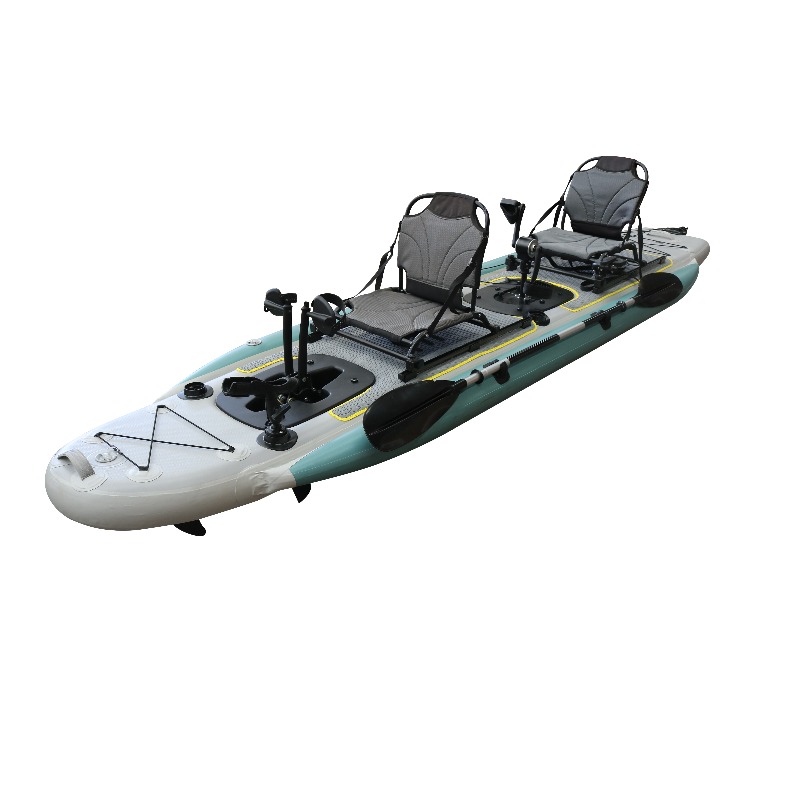 13.8ft Şişme Pedal Kayığı 2 Ki - Fishing Kayak Pedal Drive incelemesi ve fiyatı