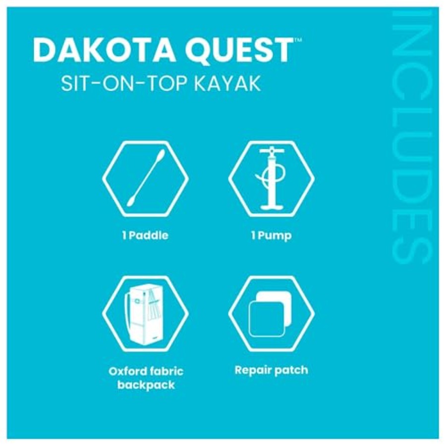 Sit-On-Top Şişme Kayak Dakota  - Fishing Kayak Sit In incelemesi ve fiyatı