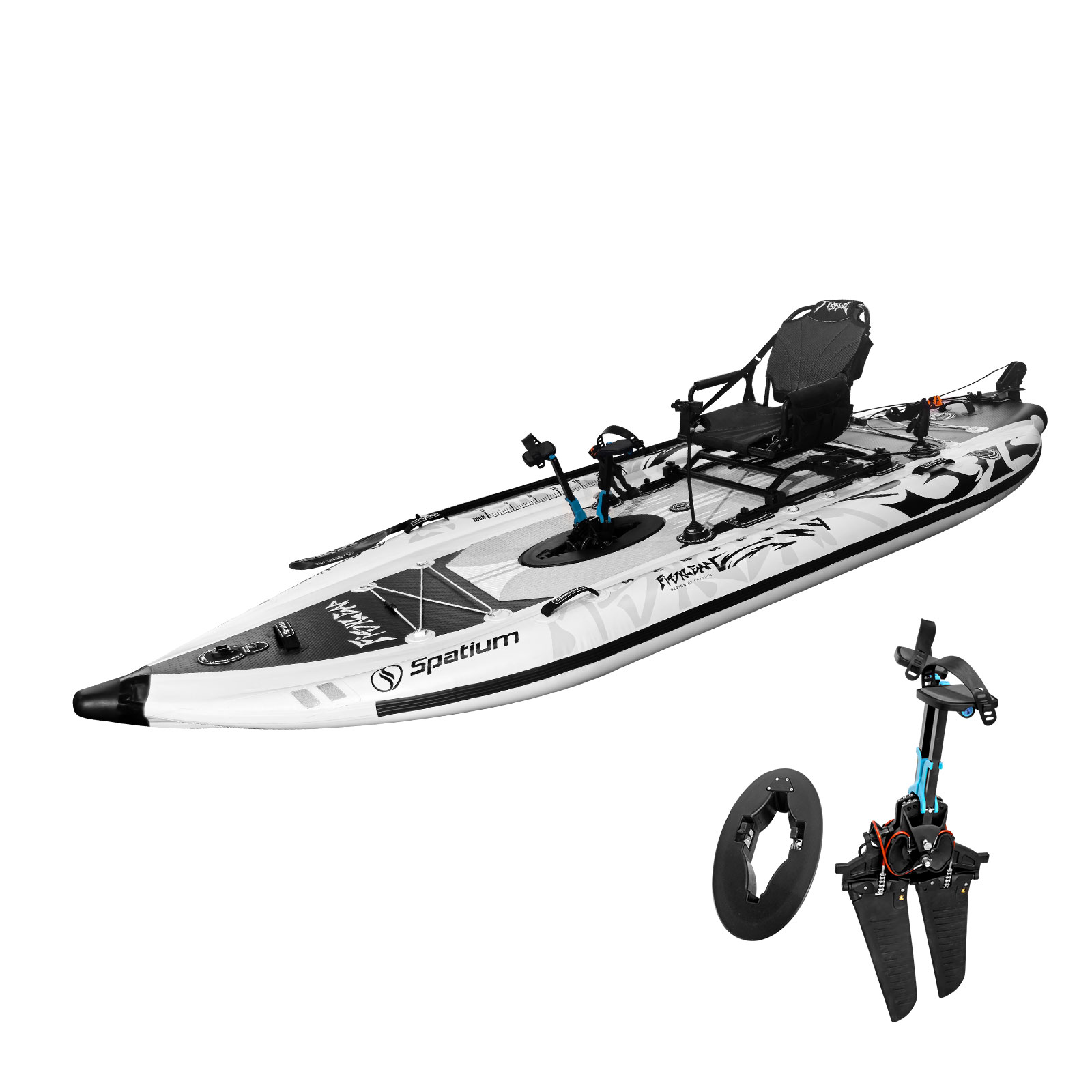 Spatium 11.5ft Motorlu Pedal T - Fishing Kayak Seat incelemesi ve fiyatı